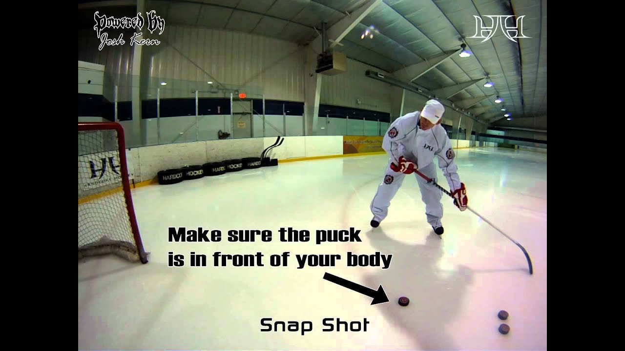 Hardcore Hockey Snap Shot YouTube