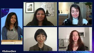 Women in Data: Insights from Subsurface LIVE Winter 2022 Panel