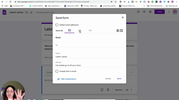 Data Collection using Google Forms