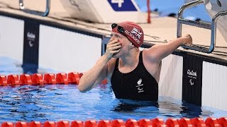 Natation | Finale du 50 m papillon féminin S7 | Jeux paralympiques de Rio 2016 screenshot 4