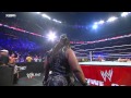 Raw Kharma Disrupts A Match Between Kelly Kelly And Maryse 