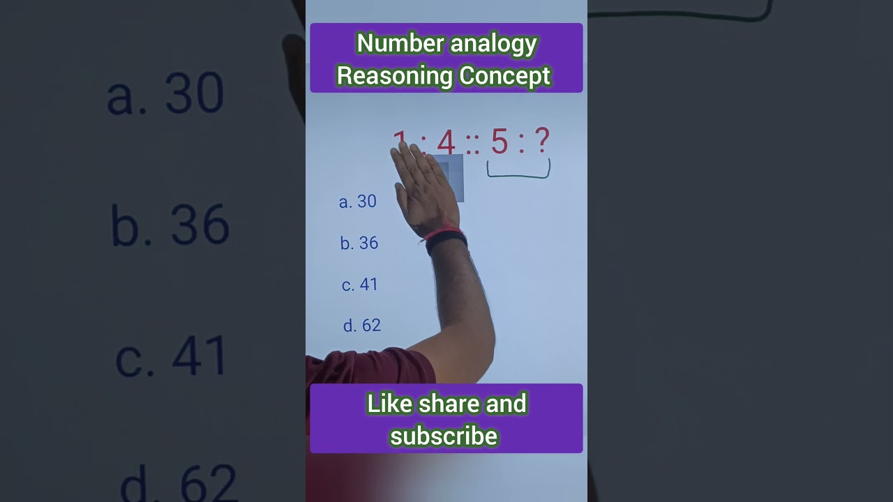 संख्या सादृश्य तर्क अवधारणा #sscreasoningtricks #numberanalogy #sscreasoning #reasoning #ssccgl