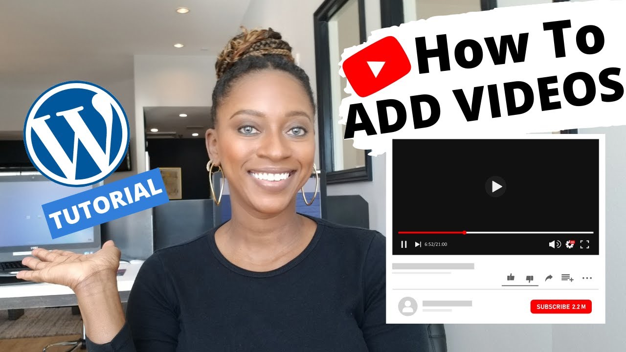 Embed A Youtube Video Inside Your Wordpress Blog Post | Add Video to ...