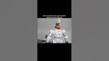 "Chinese Scientists Build Robot With Human Brain Cells 🤯" #shortsfeed #shorts #ai #robot #china