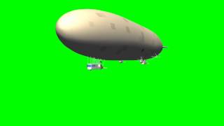 zeppelin airship - different flights - \