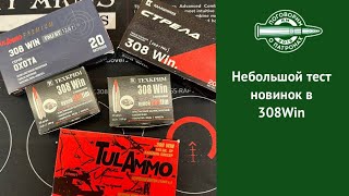 Тест патронных новинок в 308Win