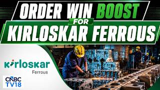 Kirolskar Ferrous Wins $13.5 Million International Order For The Supply Of Pig Iron | CNBC TV18