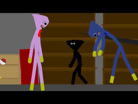 Huggy Wuggy And Kissy Missy Vs Room(Boisvert