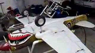 skyshark P-40 retracts