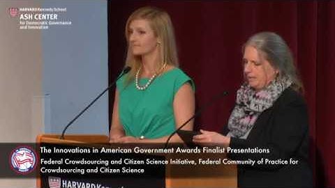 Federal Crowdsourcing and Citizen Science Initiative, Innovations in American Government Awards 2017