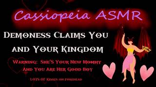 F4M "Conquered & Claimed By A protective😉 Demoness" Loving ASMR Fantasy RP Binaural Royalty