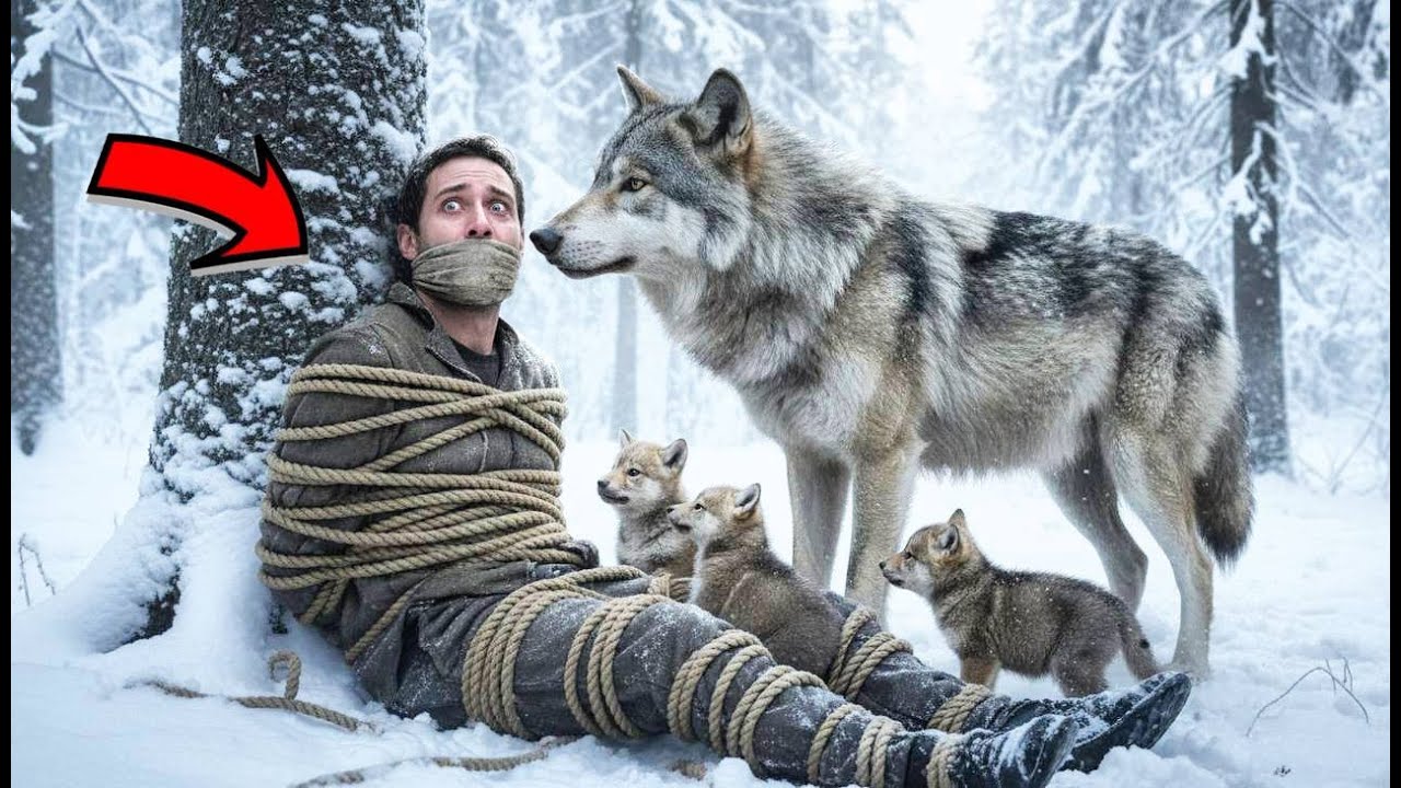 Бандиты бросили его на съедение волкам… Но то, что сделала МАТЬ-ВОЛЧИЦА, повергло их в ШОК!