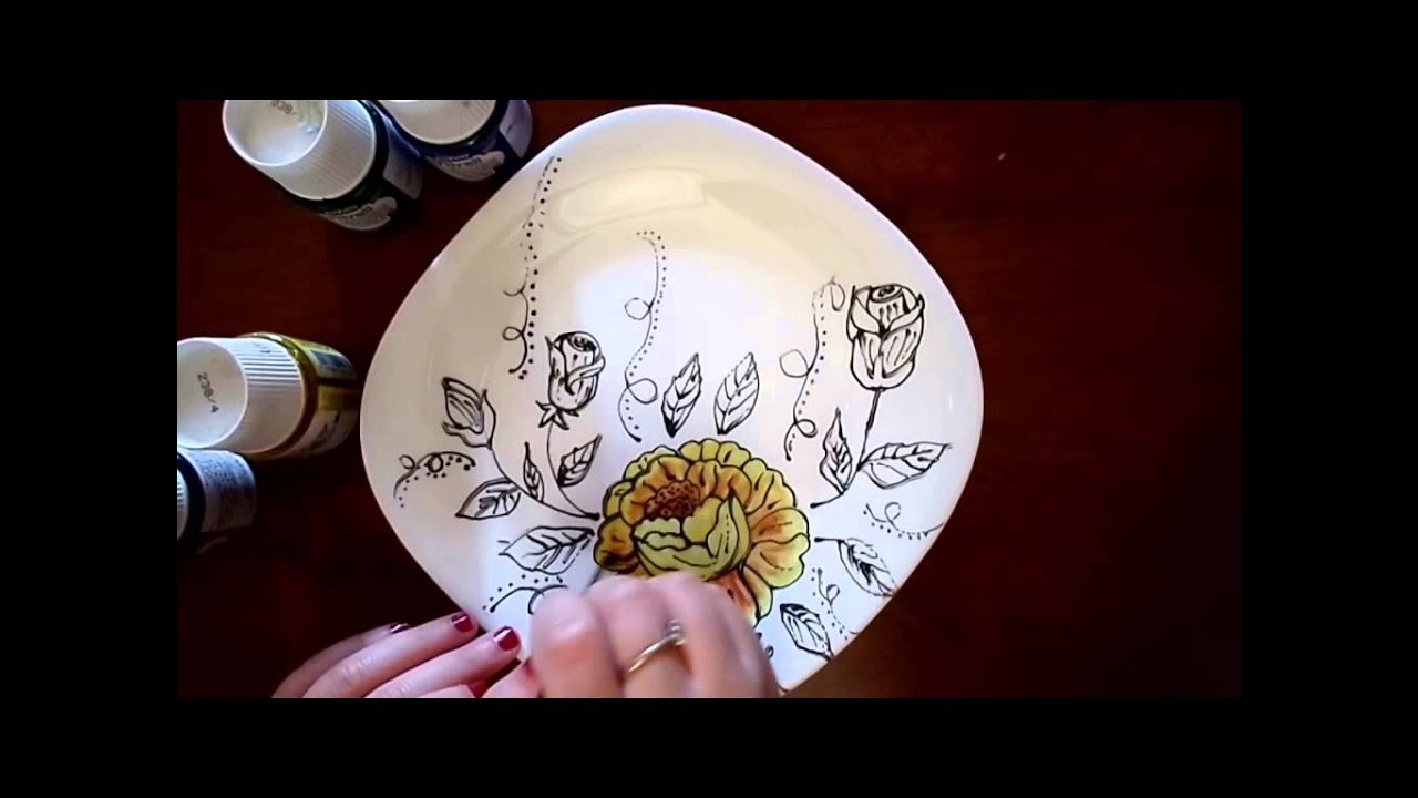 الرسم على الزجاج