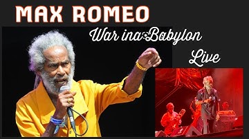 MAX ROMEO “War Ina Babylon” Live at Uprising Festival Slovakia 🇸🇰 2022