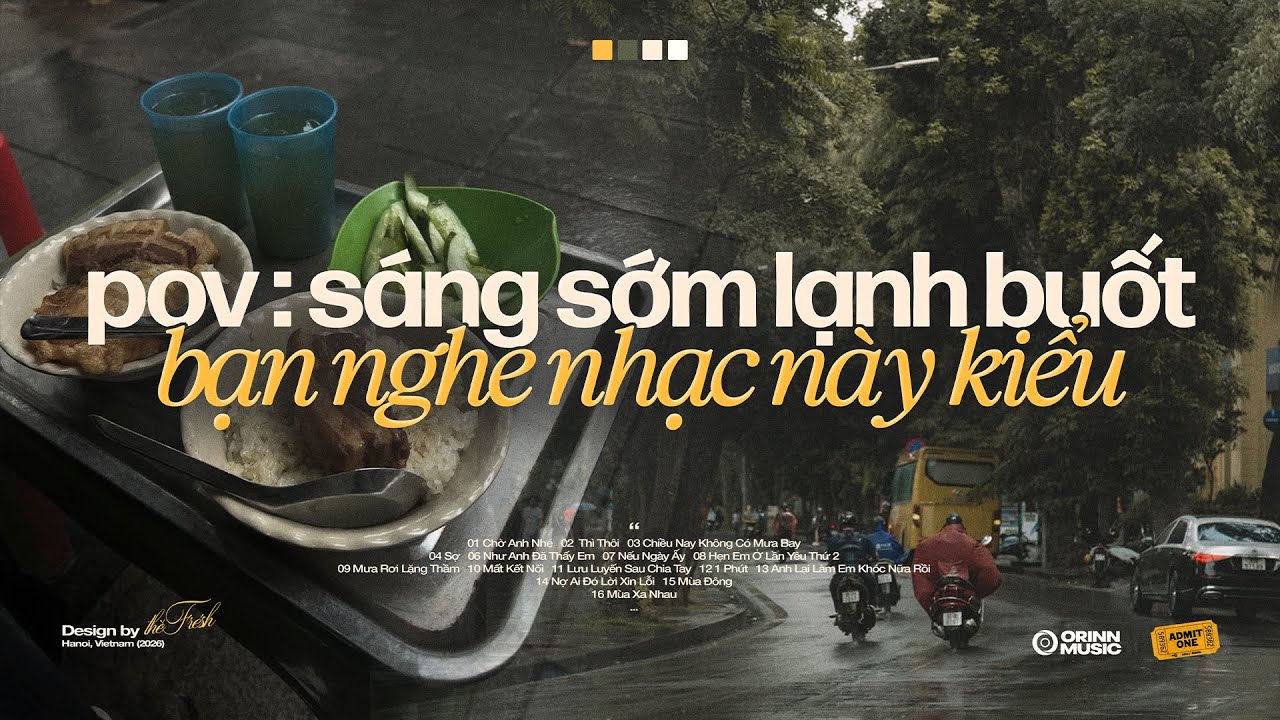 'pov: sáng sớm trời lạnh buốt bạn nghe nhạc này kiểu?' 𝐏𝐥𝐚𝐲𝐥𝐢𝐬𝐭 🍃☃️ Playlist Nhạc Chill Mùa Đông