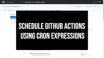 Schedule GitHub Actions Using Cron Expressions
