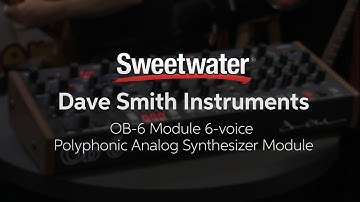Summer NAMM 2016: Dave Smith Instruments OB-6 Module 6-voice Polyphonic Analog Synthesizer Module