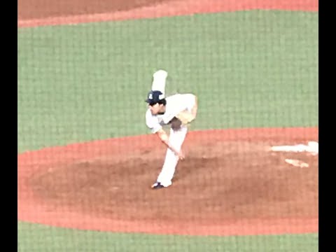 西武・平良の投球、バント処理、スロー（柳田スイングあり）
