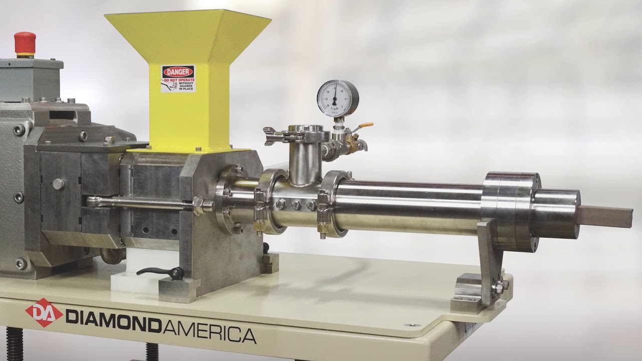 Cold Feed Extruder Venting For Continuous Production YouTube