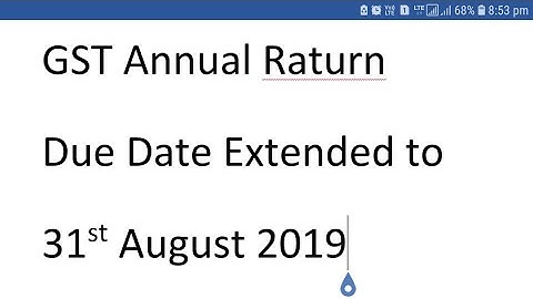 Due Date Extended for GST Annual Return, GST Audit, Rule 138E Eway Bill, ITC-04, GSTR-9 GSTR 9C, 31