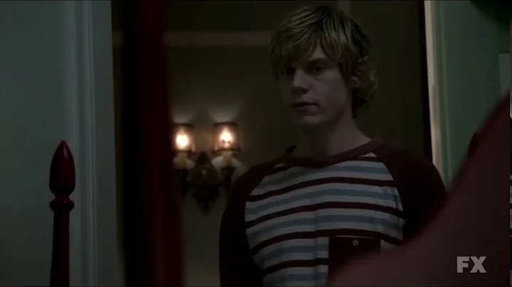 American Horror Story s01e11: Patrick beats up Tate