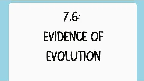 ✨AP Bio Topic 7.6 TikTok: Evidence of Evolution✨
