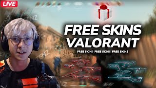 🔥Tenz : 2 SETS of SKINS for FREE! Get and play with me! Practice! Stream Valorant!
