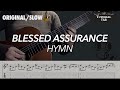 Blessed Assurance - Hymn (Fingerstyle Tutorial with TAB)_有福確據_主に罪を赦され_예수를나의구주삼고_Dulce Consuelo