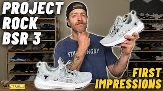 UA Project Rock BSR 3 First Impressions | Initial Thoughts & Sizing