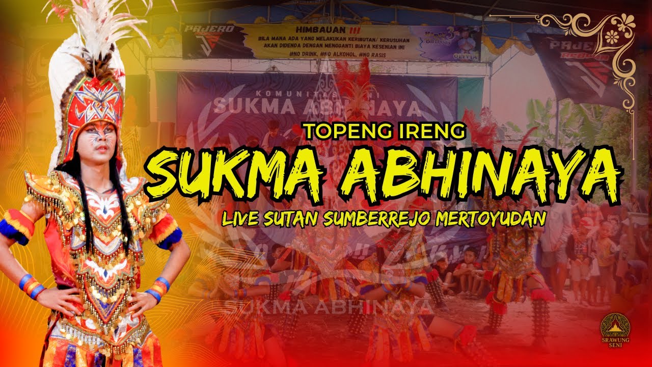 KEREN ABISS! JEJAKA SUKMA ABHINAYA - LIVE SUTAN SUMBERREJO MERTOYUDAN @SukmaAbhinaya #topengireng