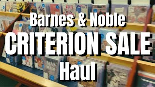 Barnes & Noble 50% Off Criterion Sale Haul (My Biggest Yet)