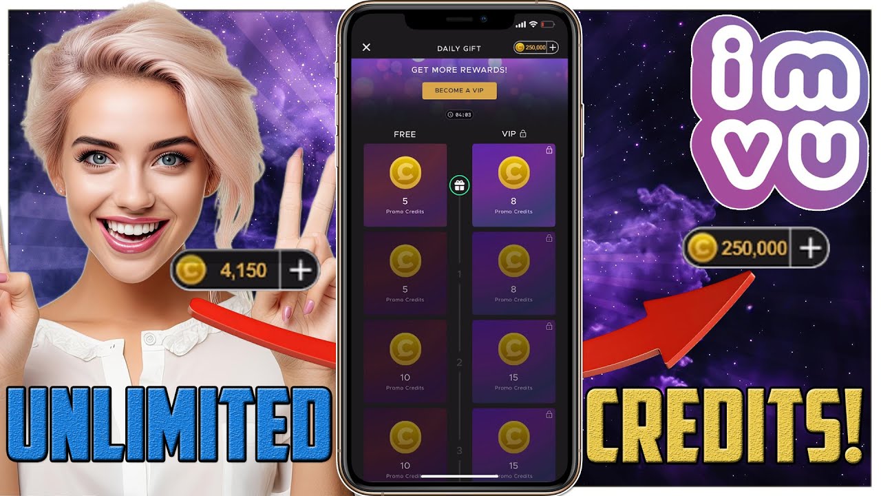 IMVU Hack/Mod Apk How To Get IMVU Free Credits (iOS