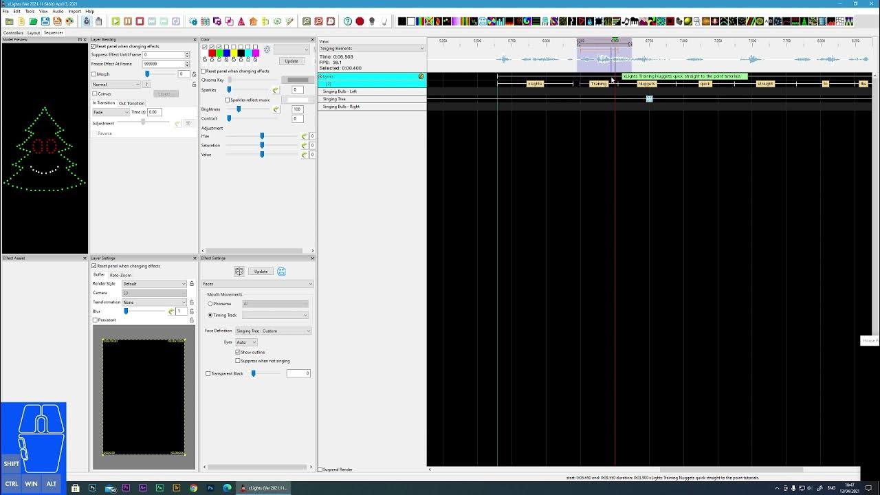 xLights Learn to make Lyric Tracks in 12 minutes YouTube