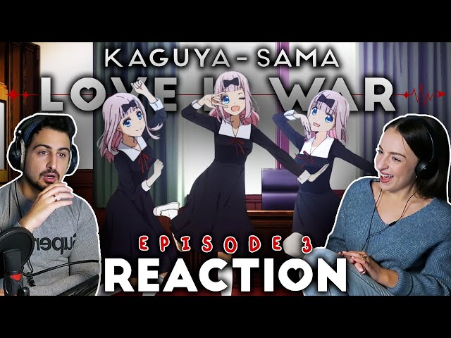 A Ending de Kaguya-sama ep 3 é ainda mais impressionante do que