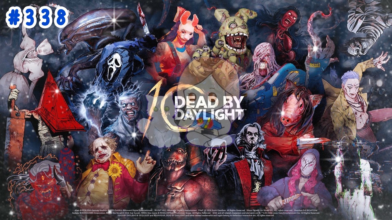 Dead By Daylight ] #338 もーそろ10周年?超攰な今日? - YouTube