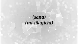  NISHATOKA NDOTONI LYRICS • MTALIBANI HALISI 