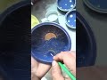 mitti ka plate colour full sun and moon #shorts #painting #mitti