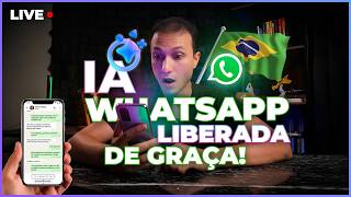 IA do WHATSAPP LIBERADA DE GRAÇA PELA META!!! LANÇOU HOJE!