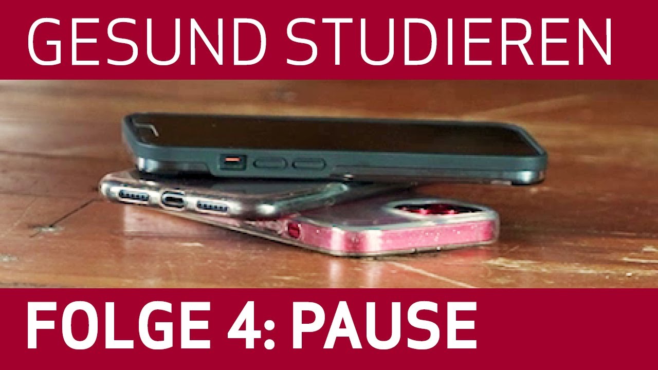 Gesund studieren – Folge 4: Pausenmanagement