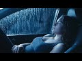 Sleeping in Car During Heavy Thunderstorm | Cozy Rain Ambience and Better Sleep Tonight