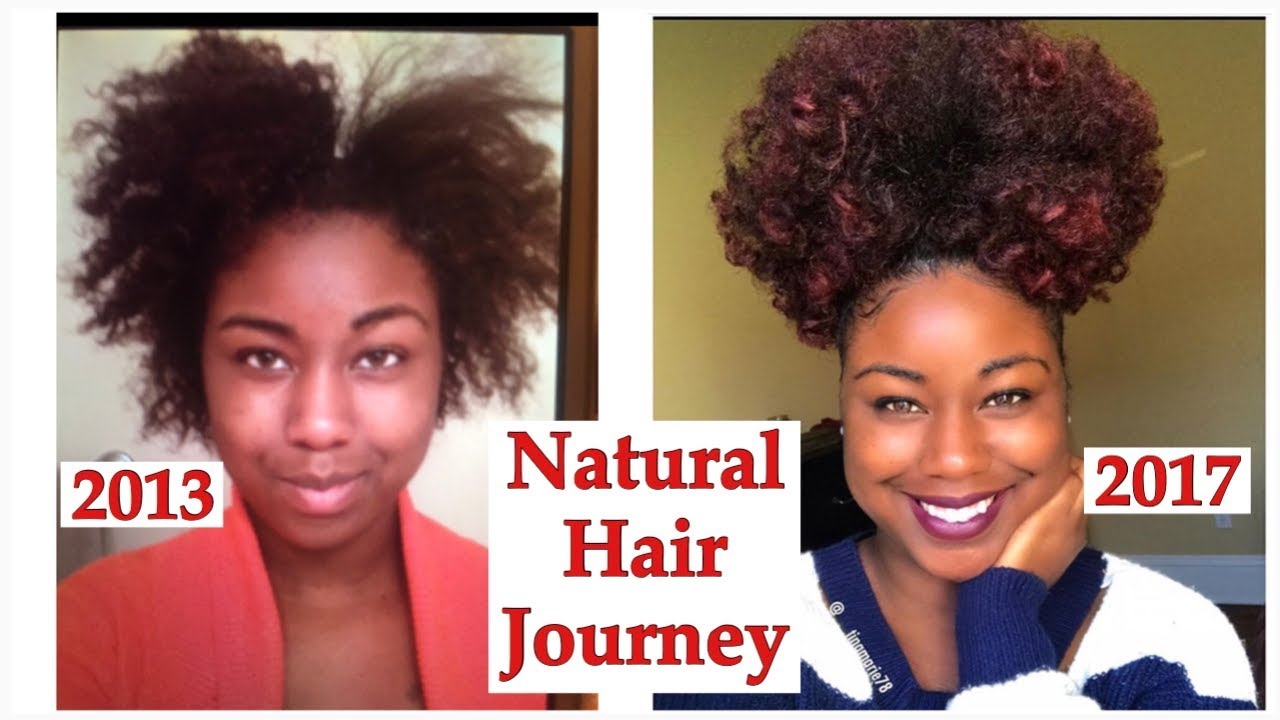 Natural Hair Growth Journey Before and After (With Pictures)—[Collab w/  Naturally Izzy] - YouTube