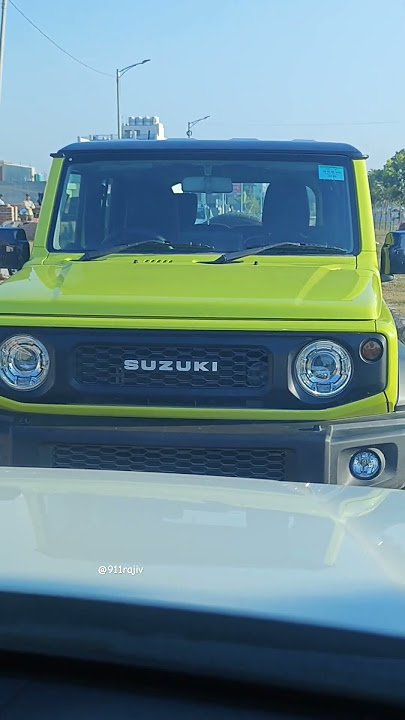 Maruti Jimny With Different Suzuki Logo