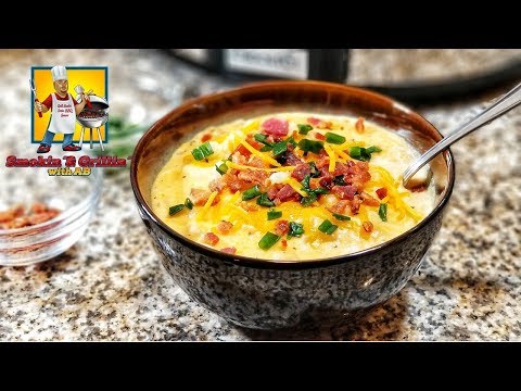 Loaded Baked Potato Soup | Crock Pot Recipes