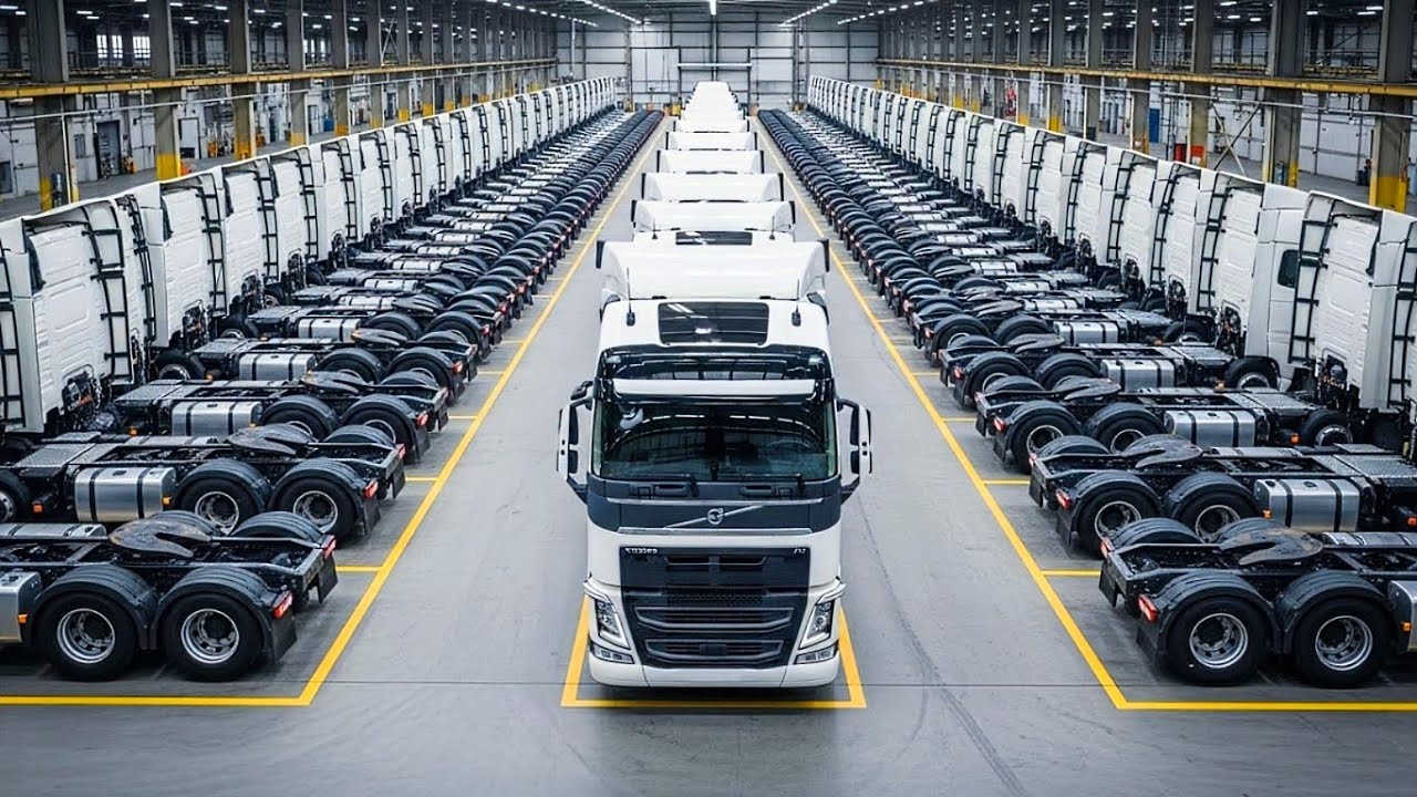 How Volvo Produces Thousands of Trucks a Year | Inside Heavy‑Duty Truck Factory (Full Process)