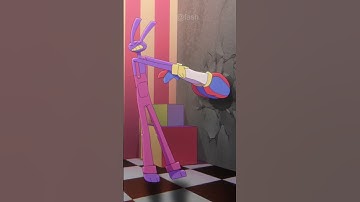 Pomni is Stuck in the wall (The Amazing Digital Circus Animation) | BabyBun