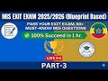 MIS National Exit Exam Prep: 50+ MCQs on Project Management, SAD, &amp; BI (2025/2026)