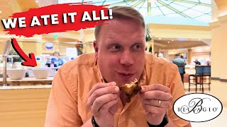 Eating One of EVERYTHING at the Bellagio Buffet in Las Vegas!! 😱