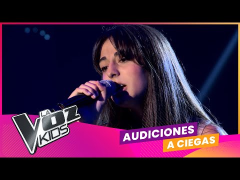 Guillermina Dávila Im the only one | Audiciones a ciegas | La Voz Kids Uruguay 2023