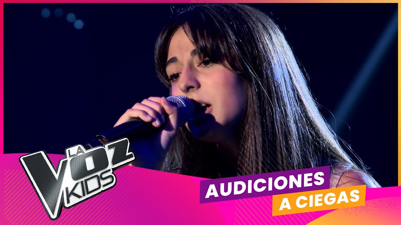 Guillermina Dávila Im the only one | Audiciones a ciegas | La Voz Kids Uruguay 2023