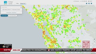 Over 320K PG E customers affected by power outage in Bay Area